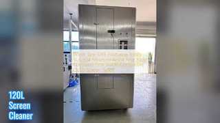 Automatic Screen Cleaner 120L Water Tank