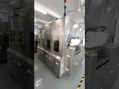 Conveyor type cleaning machine