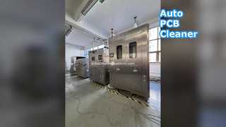 PCB Cleaning Machine 0.5-3mm Thickness Auto Clean Rinse Dry