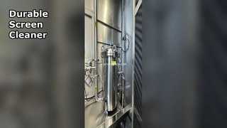 Automatic Screen Cleaner Durable Stainless Steel Frame