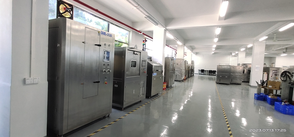 1000L/min Stencil Cleaning Machine With 360° Double Side Spray Rod Rotating Isobaric Spray Cleaning Dry Time 3~5min