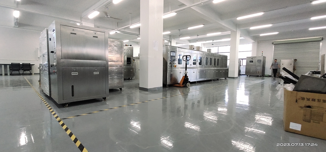 1000L/min Stencil Cleaning Machine With 360° Double Side Spray Rod Rotating Isobaric Spray Cleaning Dry Time 3~5min