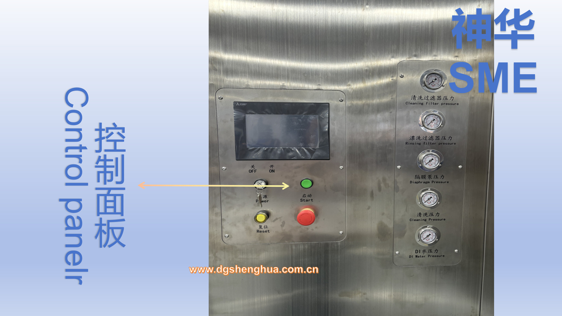 Large size stainless steel solvent spray mis printed PCB cleaning machine for SMT solder paste PCB printing