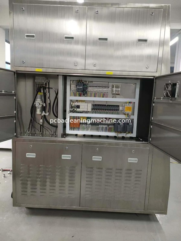 AC380V/3p/50/60Hz PCB assembly cleaning machine with net conveyor speed 100-150cm/min
