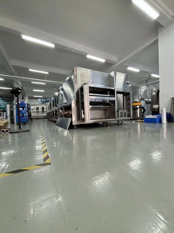 Conveyor spray type semiconductor cleaning machine, filter 0.01umx1pcs, size 600mm, voltage 380V