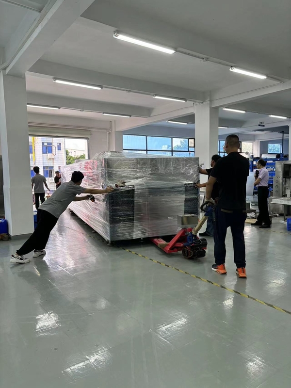 Conveyor spray type semiconductor cleaning machine, filter 0.01umx1pcs, size 600mm, voltage 380V