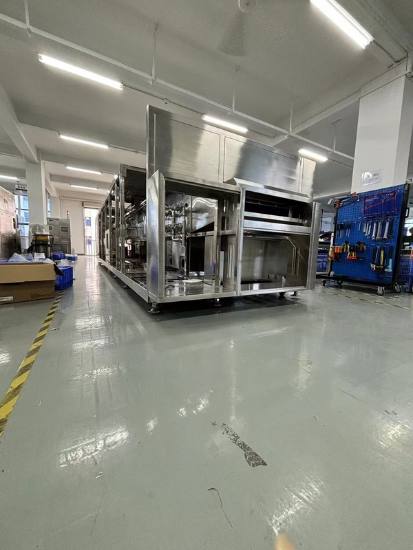 SME-8200 Semiconductor Wet Wash Equipment with Kevlar Transfer Nets for High Volume Wafer Cleaning