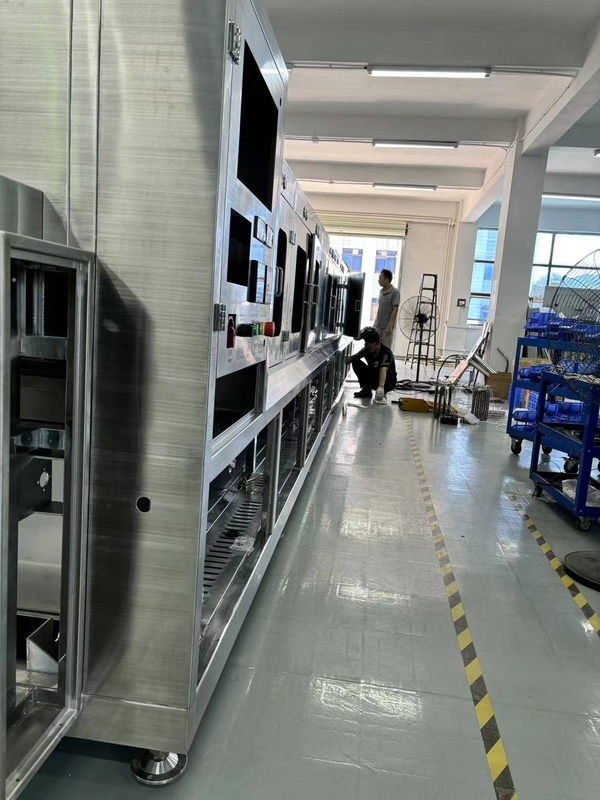 Conveyor spray type semiconductor cleaning machine, filter 0.01umx1pcs, size 600mm, voltage 380V