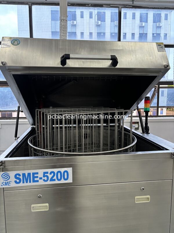 Automatic SME-5200 with wash unit rinse unit dry unit rotation cleaning basket unit electric control unit cleans dry fixtures ready