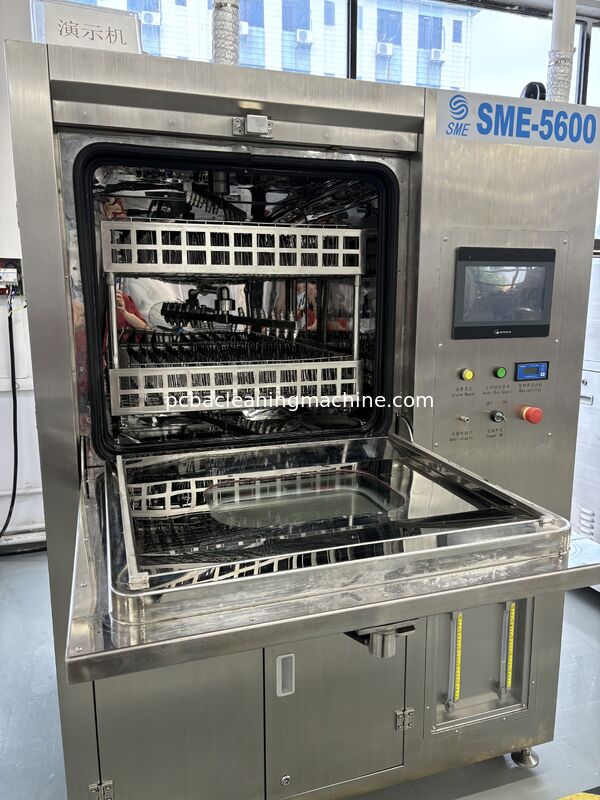 Automatic SME-5200 with wash unit rinse unit dry unit rotation cleaning basket unit electric control unit cleans dry fixtures ready