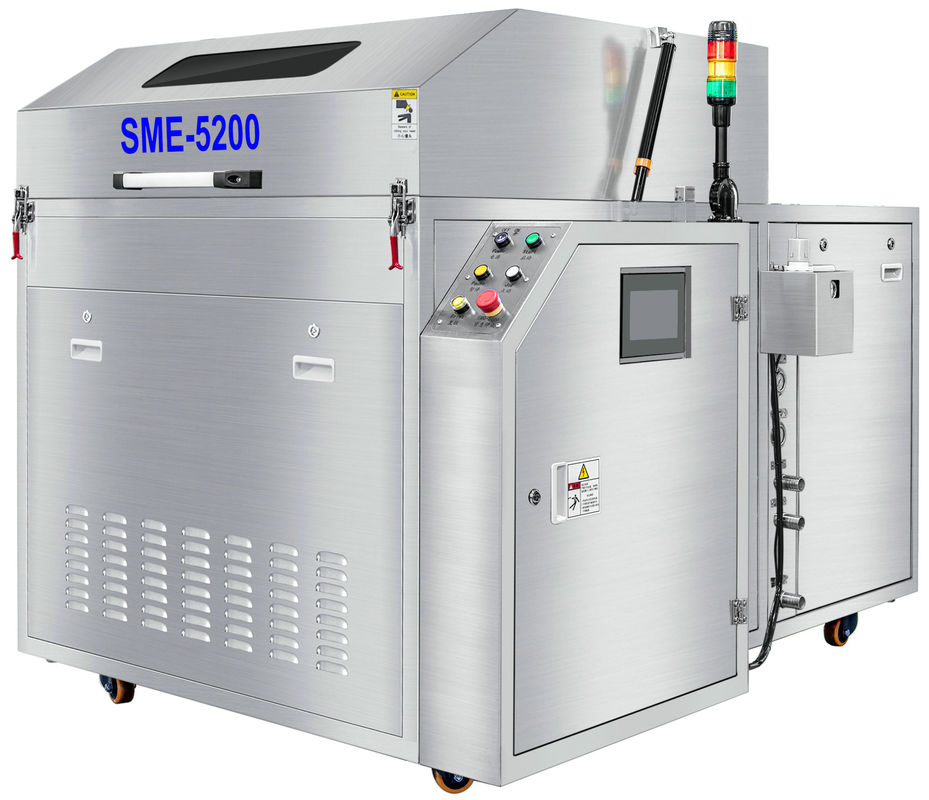 Stainless Steel Pallet Flux Wash Machine For SMT And Semi Conductor Packaging Vacuum  Reflow Oven