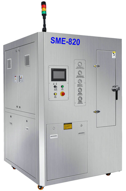 SME-860 Stencil  Cleaning Machine With PC 2D Mark Scanner And Network Modular For MES Connection