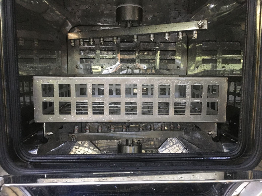 PCBA batch type spray wash deflux machine with 3 spray manifolds 2 layers PCBA basket 1wash cabinet