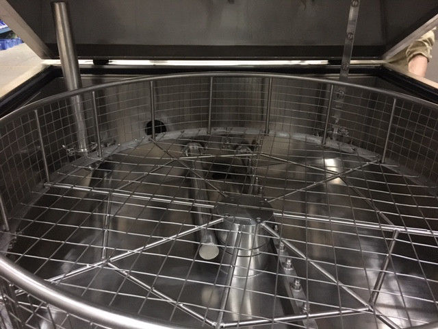 Stainless Steel Pallet Flux Wash Machine For SMT And Semi Conductor Packaging Vacuum  Reflow Oven