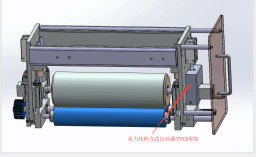 SMT in line Roller type PCB auto cleaner to remove dusts on PCB pads